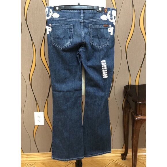 "7 For All Mankind" Jeans Women's Original Price $264.00 SIZE 32 #1509 - Picture 2 of 12